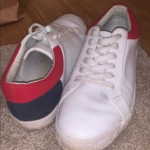 Nautica white shoes